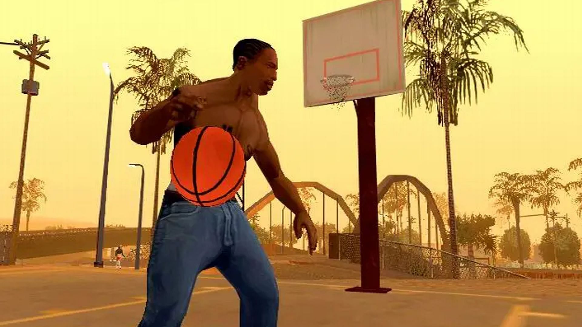 Basketball isn't present in other games within the series (Image via Rockstar Games)